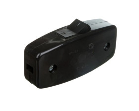 ELDA Łącznik miniaturowy 2.5A czarny WP8A05