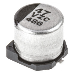 Kondensator 47μF ±20% 35V dc SMD 60mΩ Panasonic