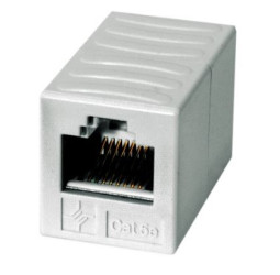 Łącznik Ethernet RJ11, RJ12, RJ45 Cat6a Ekranowane porty: Złącze Ethernet Telegartner