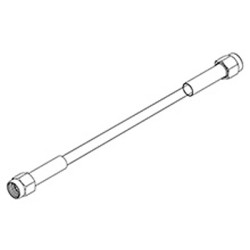 Kabel koncentryczny złącze A Wtyk 2,92 mm złacze B Wtyk 2,92 mm długość 308.4mm Z zakończeniem