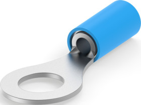 Insulated 27400203, 1.0-2.5 mm², AWG 16 to 14, 6.7 mm, M6, blue, 31906