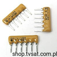 4606X-101-104 100k Network Resistor SIP6 BOURNS