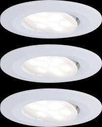 99931 Calla recessed light, 6.5 W, 4000 K, 30°, round, matt white, set