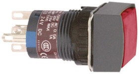 Przycisk DPDT średnica wycięcia 16mm, montaż panelowy Schneider Electric