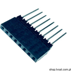 ESQ-108-14-L-S Connector 8 Pin h=12mm R=2.54mm THT SAMTEC