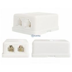 Telefoniczne gniazdo 2xRJ11 (6p4c)
