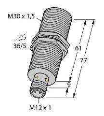 Turck Czujnik indukcyjny podtynkowy BI10-M30E-LIU-H1141