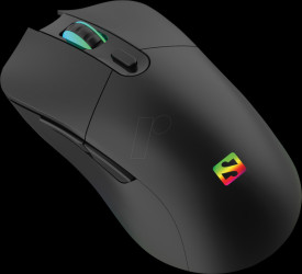 640-21 Mouse, wireless, black, LED