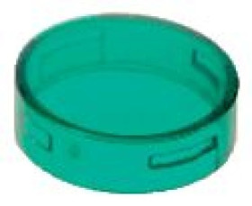 Soczewka ziel. zwykła do okrągłego wskaźnika św. O22 zinteg. LED ZBV0133