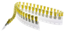 Konektor płaski Żeński 6.35 x 0.81mm długość 0.012cal Izolacja: Izolowane Cyna