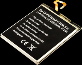 13420 Smartphone battery for LG devices, Li-Po, 2900 mAh
