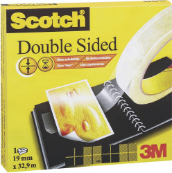 Taśma dwustronna Scotch Scotch® 665 D6651222 D6651222 (D x S) 22.8 m x 12.5 mm 22.8 m 1 szt.
