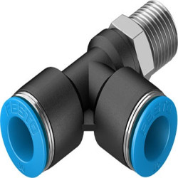 Szybkozłączka wtykowa R 1/4 męskie 10 mm Festo Złączka trójnikowa R 1/4 męskie