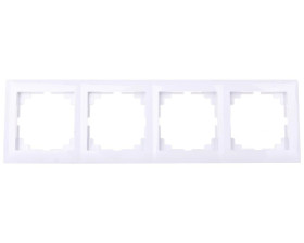 Sentia Ramka poczwórna biała 1474-00