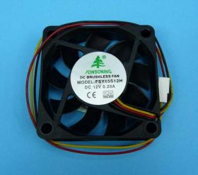 FD-6015-D12S 3-PIN 2,4W 12V 60x15 WENTYL