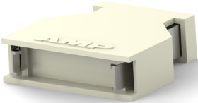D-Sub connector housing, straight 180°, cable Ø 6.86 mm, zinc die casting, silver, 749608-2