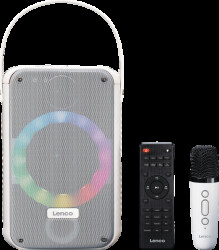 BTC-060WH Speaker, Bluetooth, karaoke function, white