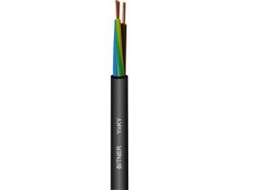 Kabel ziemny YnKY 5x4 mm2 RE (0,6/1kV) uniepalniony miedziany (bębnowy) EM2768 BITNER