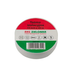 Taśma izolacyjna 19mm x 20m biała 220141 /1szt/