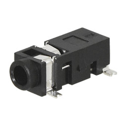 Złącze Jack 2,5 mm Żeński Złącze jack Montaż powierzchniowy