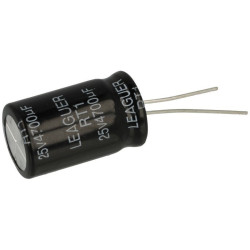 Kondensator 4700uF/25V elektrolit 105st.c