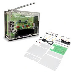 Zestaw do samodzielnego montażu radia FM RDA5807 Odbiornik radiowy 65-108MHz Modulacja częstotliwościowa Wzmacniacz mocy TDA2822