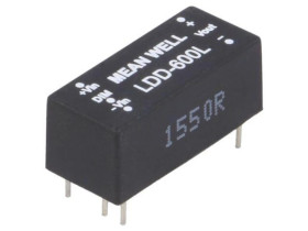 LDD-600L Przetwornica DC/DC, 19W, Napięcie wejściowe: 9÷36VDC, Napięcie wyjściowe: 2÷32VDC, Iwej: 600mA