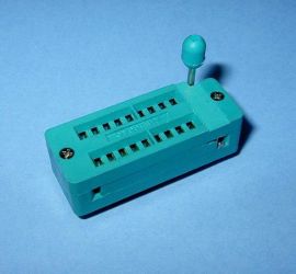 18-PIN ZIF-18-03 ARETOWANA PODSTAWKA