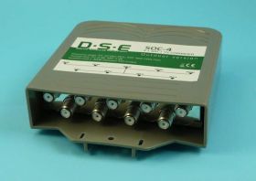 SOC-4 4xSAT+TV COMBINER DSE SUMATOR