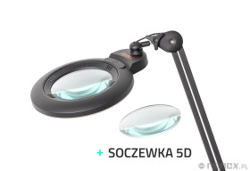 Lupa Reeco 178 mm LED ESD z soczewką 3D i 5D