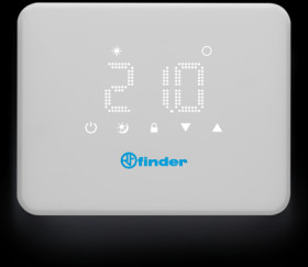 Thermostat, 250 VAC, 5 to 37 °C, white, 1T.91.9.003.0000