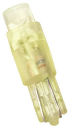 Lampka kontrolna Żółty 12V dc Klin LED średnica 4.5mm długość 20.3mm