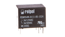 Przekaźnik Subminiaturowy-Sygnałowy 1P 3A 24V Dc Pcb Rsm954n-0111-85-1024...