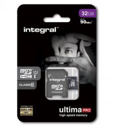 PAMIEC SDHC MICRO 32GB INTEGRAL C10 90MB