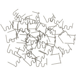 Sealey RE08W Wave Staple 0.8mm - Pack of 100