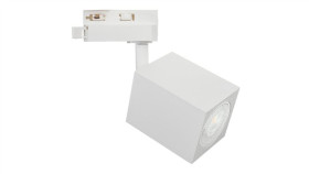 Lampa Oscar-Track-Alu-W/W-1F Biała Z Białym Przegubem 1Xgu10 Luxsystem-1F (Na...