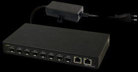 Switch optyczny PULSAR SFG10F8 (8xSFP, 2xRJ45)