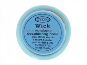 Plecionka do odsysania 3mm x 1,5m; linka do cyny