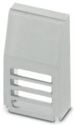 Dummy plug, ABS/PC, (W x H x D) 21.35 x 33.39 x 13.67 mm, light gray, 1074622