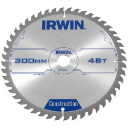 IRWIN&#xAE; 1897212 General Purpose Table &amp; Mitre Saw Blade 300 x 30mm x 48T ATB