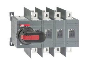 ABB OT160E04WCFP Przełącznik zmiany kierunku 160 A 1000 V czarny 1 szt.