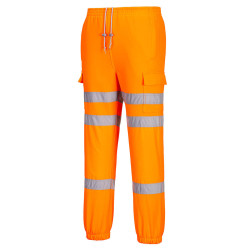 Jogging Hi-Vis Orange Bottoms - Medium