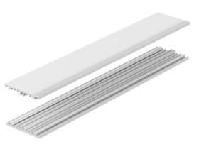 Bopla ARPMG 00/42-245 (87132450) - profil aluminiowy półotwarty modułowy dzielony (43,1 x 75 x 235 mm)