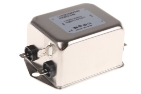 Filtr EMI 3A 1-fazowy 470kΩ 250 V AC/DC 400Hz 9,8 mH Schaffner Montaż w obudowie