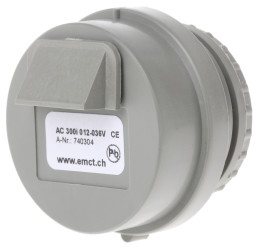 Brzęczyk piezoelektryczny średnica 40mm, sygnał przerywany 92dB EMCT