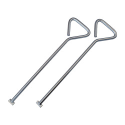 Faithfull FAIMHK520 Manhole Keys (Pack of 2) 520mm (20.4in)