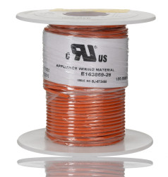 Przewód montażowy 0,75 mm² Pomarańczowy Alpha Wire PVC 18 AWG 300 V dł. 30m 16/0,25 mm +105°C Lista UL