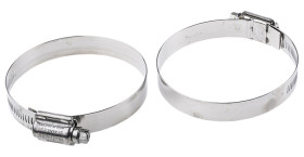 Opaska zaciskowa średnica wew 70 → 90mm ślimakowa HI-TORQUE Stal nierdzewna szerokość 16mm