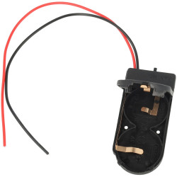 Koszyk na baterie 2 x CR2032 z pokrywką