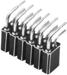 Listwa pinowa W & P Products 154-006-2-50-00